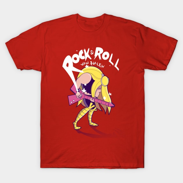 Rock and roll baby! T-Shirt by Wacacoco